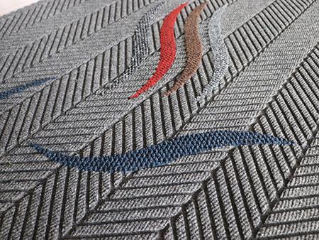Absorbing Dirt & Water, Tire Pattern Carpet Mat, Roll Goods-Yall